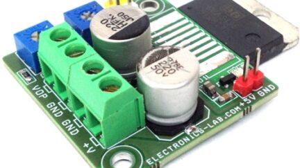 1.2V-25V/10A Adjustable Power Supply Using Power Op-Amp