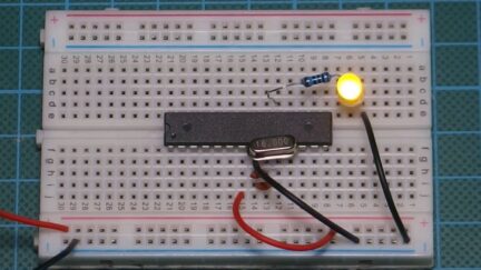 Arduino (Atmega328p) on a Breadboard
