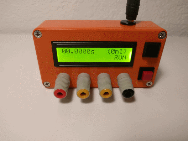 Arduino Milliohm Meter