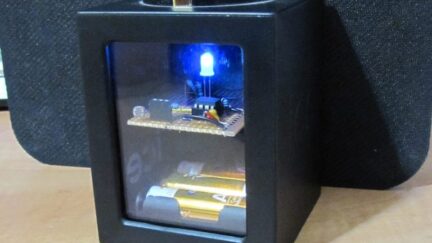 ATtiny85 runs at 0.000011574Hz clock