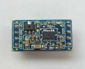 Using an MMA7455 accelerometer with an ESP32 board