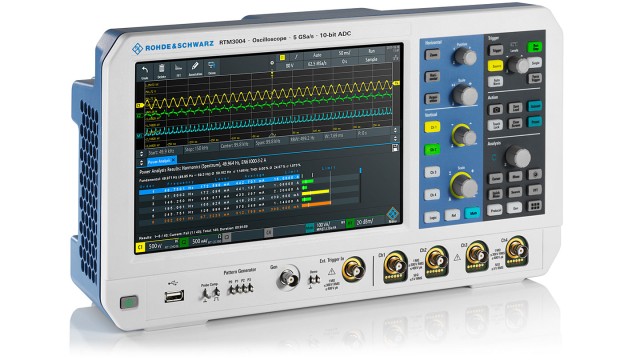 Embedded oscilloscope family for advanced electronics
