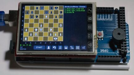 Arduino Mega Chess on TFT display