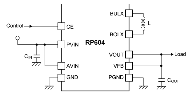 @Ricoh RP604 300 mA Buck-Boost #DCDC Converter for #IoT applications