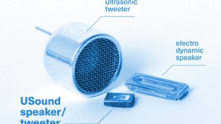 World’s Smallest MEMS Micro-Loudspeaker Saves 80 Percent More Energy