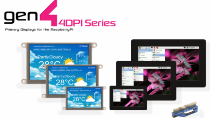 gen4-4DPi Series – Primary Displays for the Raspberry Pi