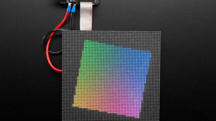 Adafruit RGB Matrix Bonnet – Control RGB Matrix Display Easily with a Raspberry Pi