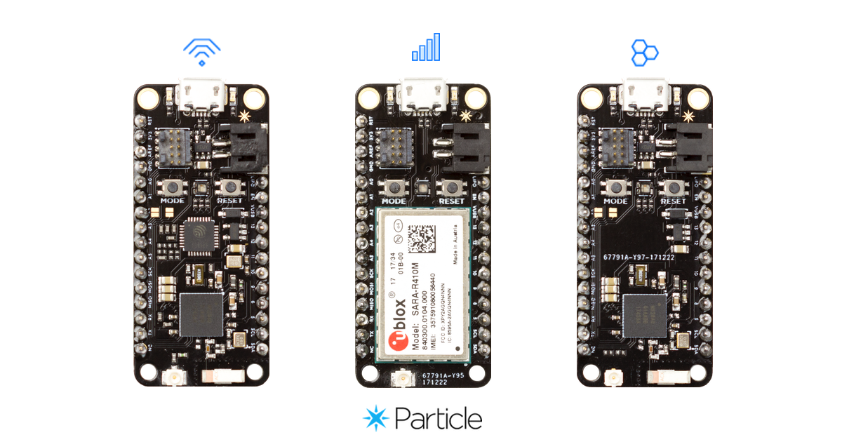 Particle Xenon IoT Development Kit - KIT-15073 - SparkFun Electronics