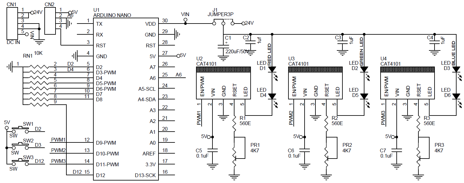 Схема подключения sheriff pwm 104