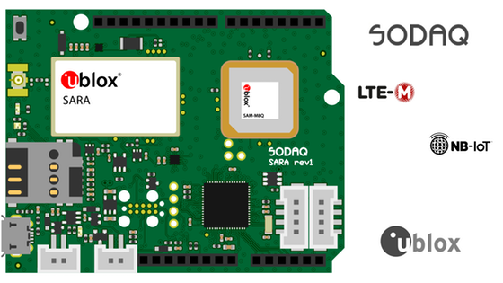 SODAQ Cellular IoT Development Kit Supports LTE-M, NB-IoT, GNSS and Arduino