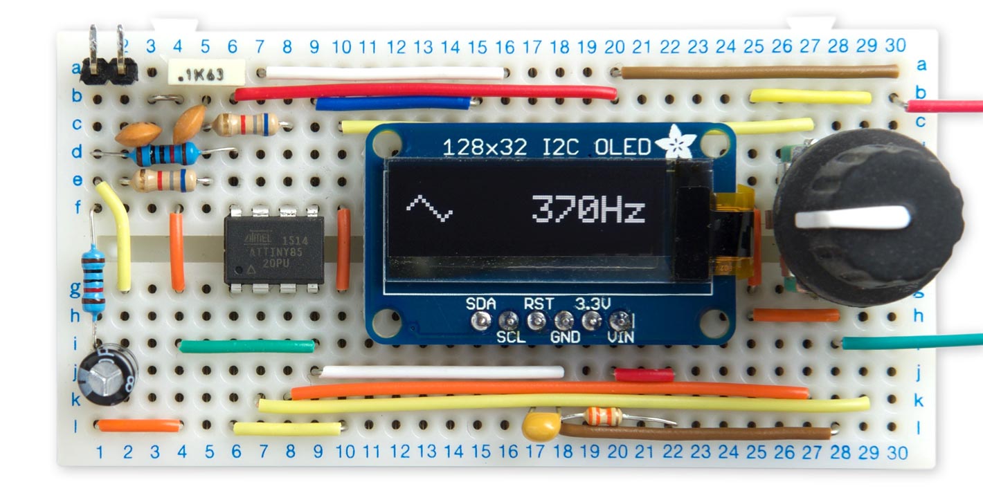 ATtiny85 Tiny Function Generator