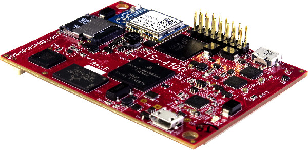 TS-4100 – A i.MX6 UL (UltraLite) Bases Hybrid SBC With FPGA And Programmable ZPU Core