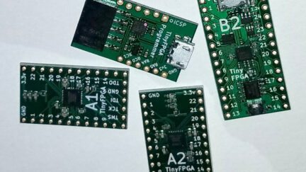 Tiny FPGA BX – A Tiny, Open Source FPGA development board for Makers