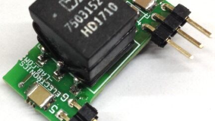 Isolated Power Supply for RS485, RS422, RS232, SPI, I2C and Power LAN