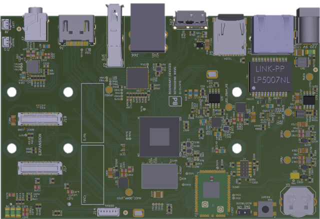 i.MX8 Powered Nitrogen8m Single Board Computer