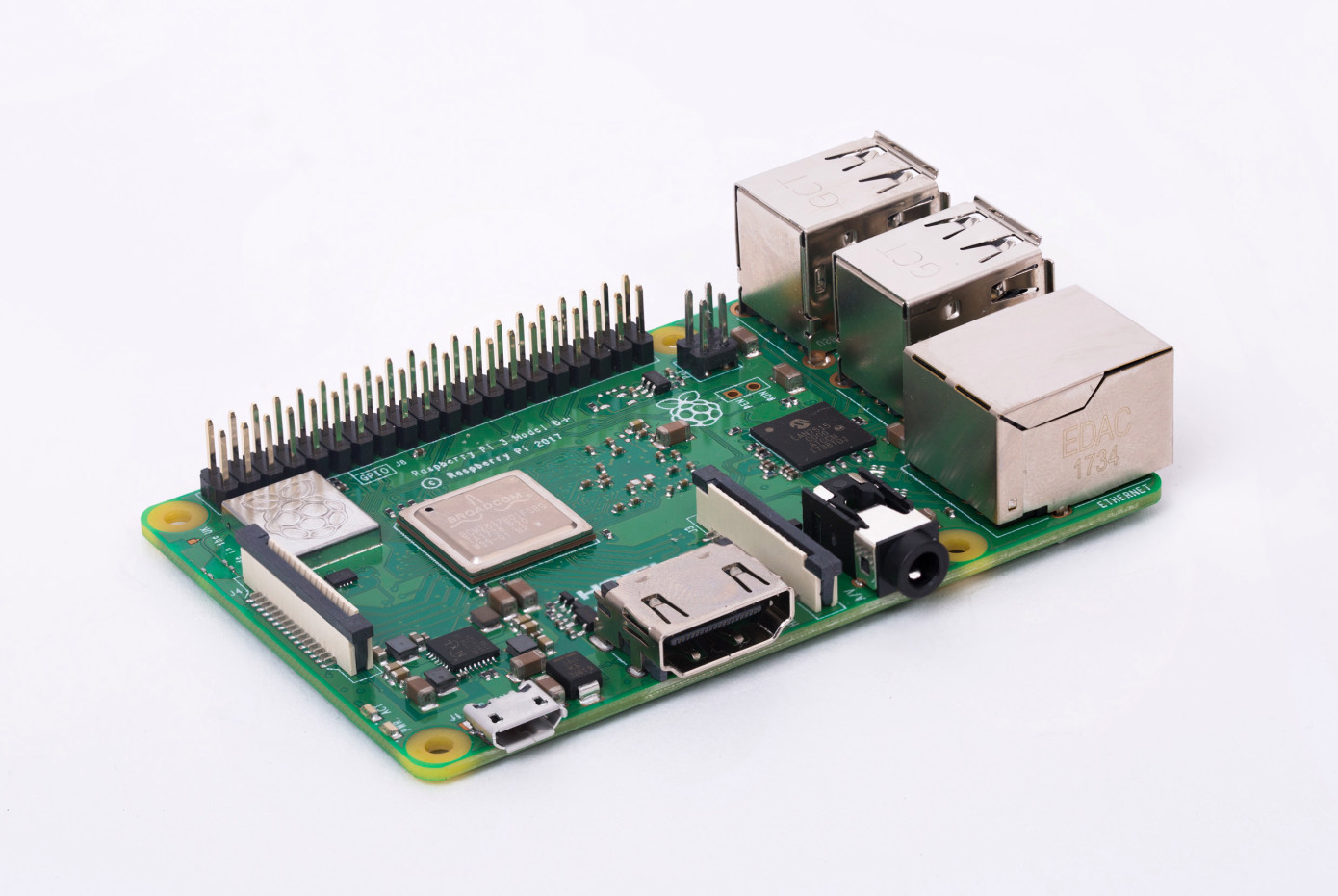 The New Raspberry Pi 3 Model B+ Offers More Power, More Speed and Faster Ethernet