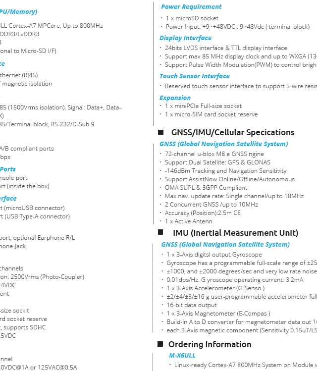 Starter Kit specification.
