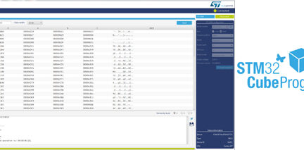 STM32CubeProgrammer all- in-one software tool