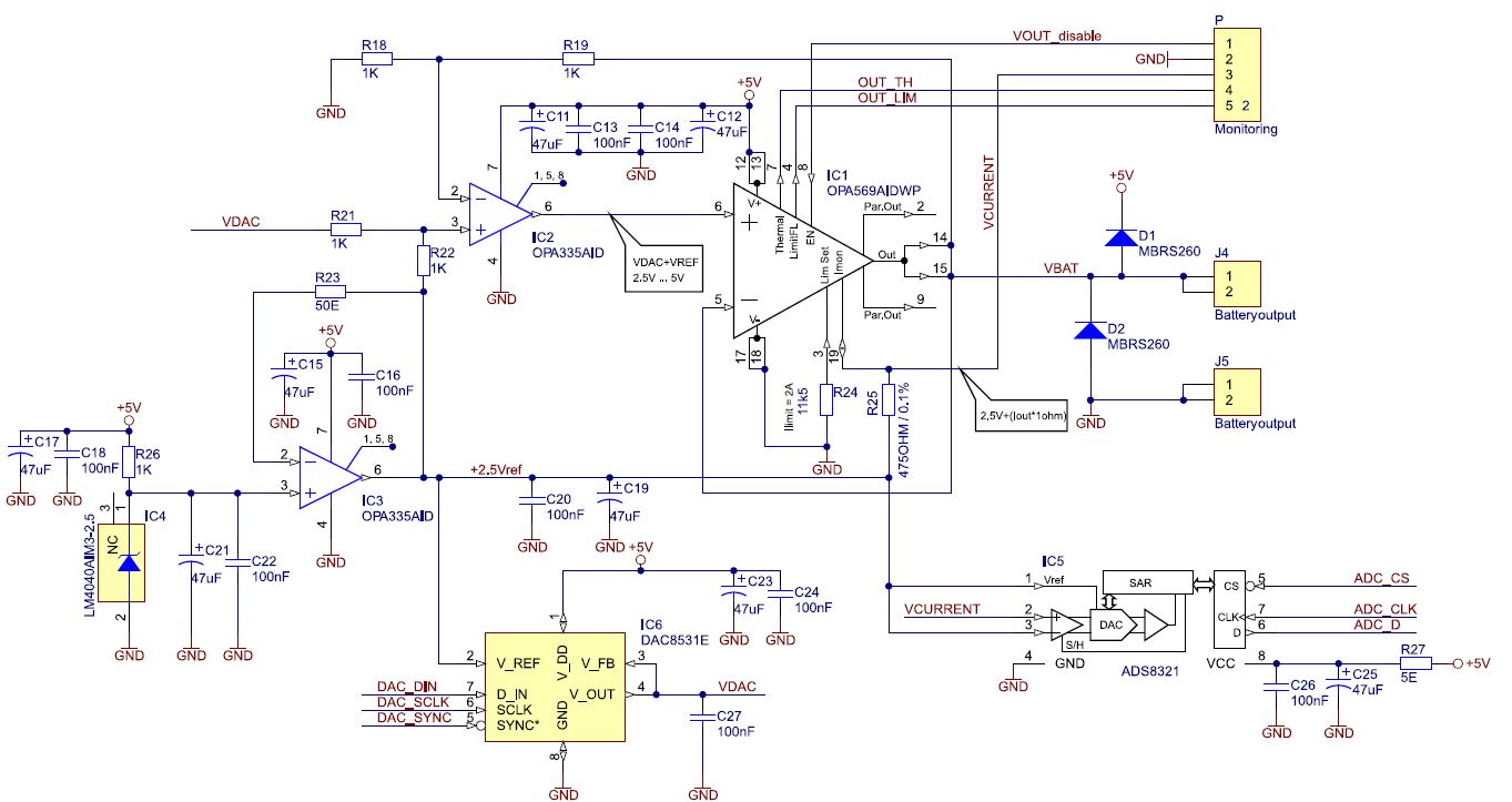 Low cost single cell L-Ion battery pack simulator