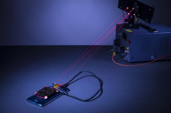 Laser Beam Wireless Smartphone Chargers: The Next Big Thing
