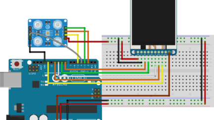 Color Detector Using TCS230 Color sensor and Arduino