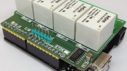 4 Channel Relay Shield for Arduino UNO