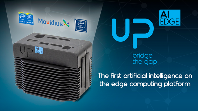 UP AI Edge – an edge platform works across Intel CPU, GPU, VPU and FPGA UP AI Edge – an edge platform works across Intel CPU, GPU, VPU and FPGA