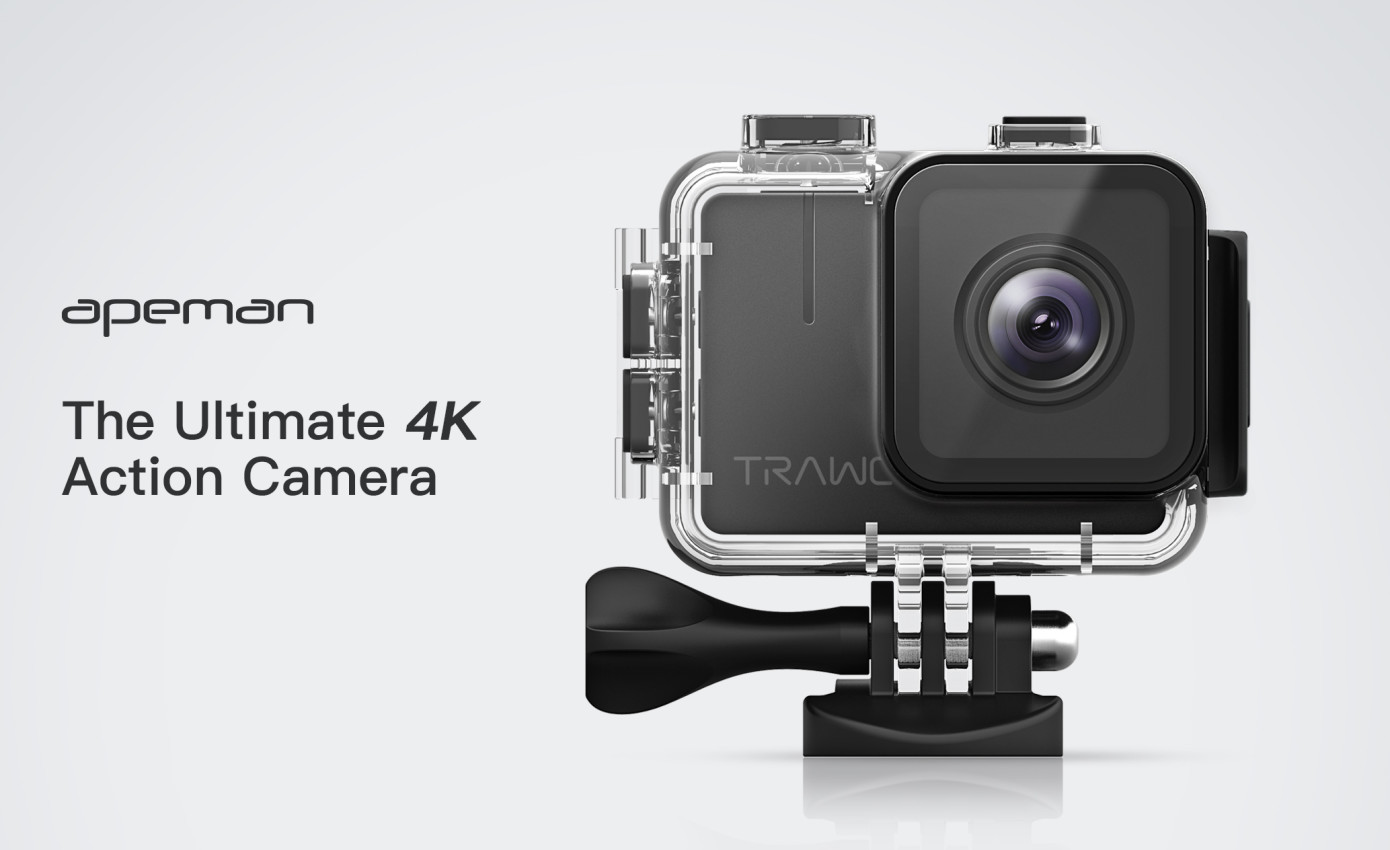 APEMAN TRAWO - A 4K Action Camera with 