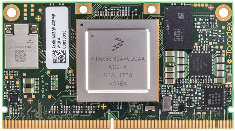 Linux Powered Apalis iMX8 SoM Built On NXP’s QuadMax