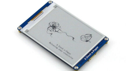 Using Waveshare 4.3″ E-paper Display with Arduino