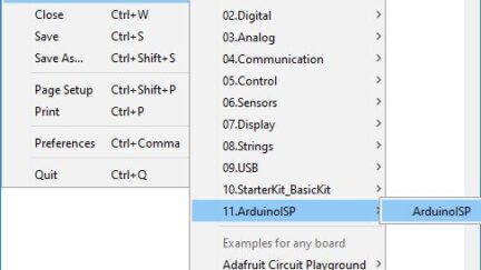Flashing Arduino Bootloader on Atmega328p Microcontroller