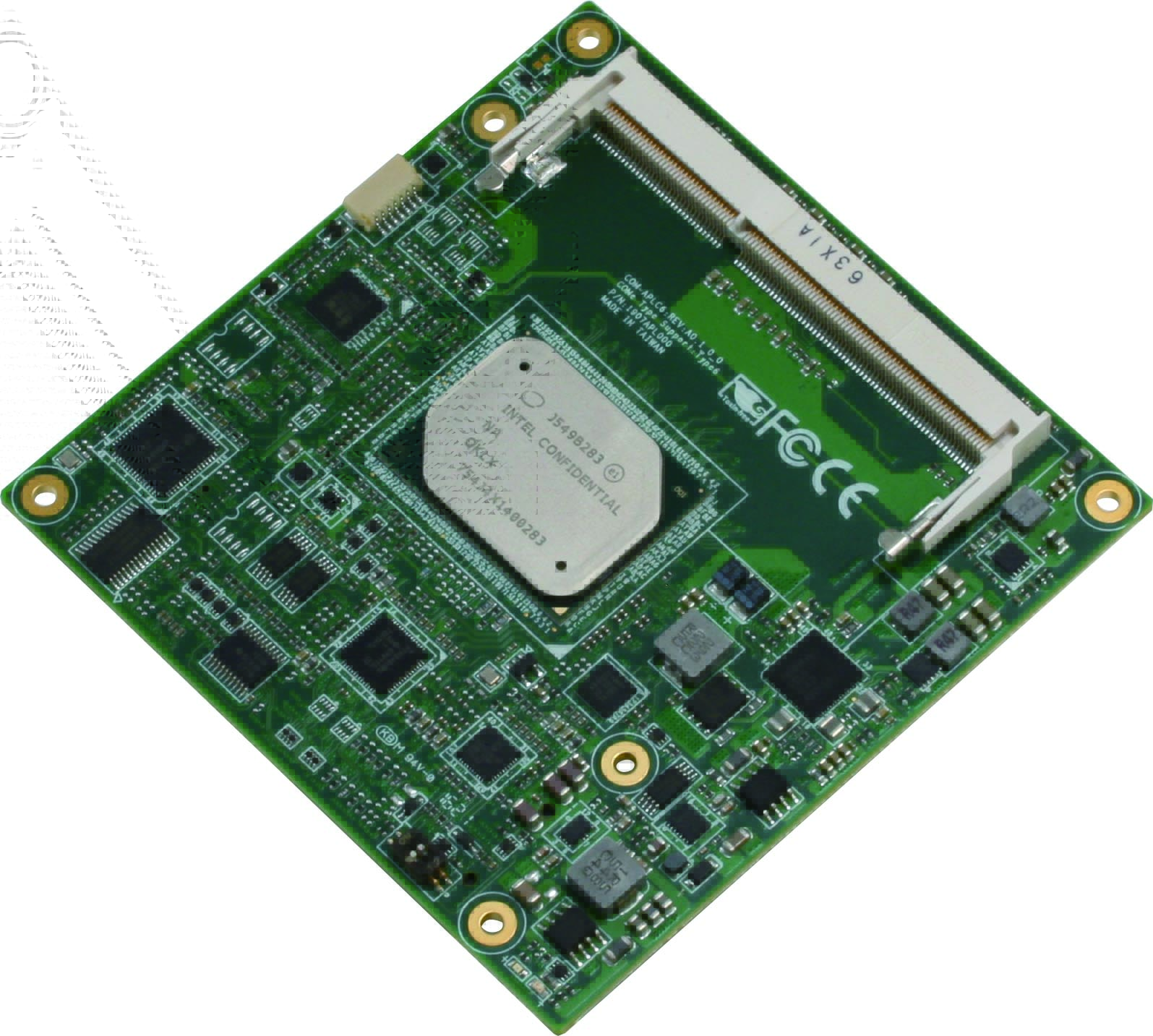 With ECC Memory, the COM-APLC6 can be Relied On to Perform in any Environment