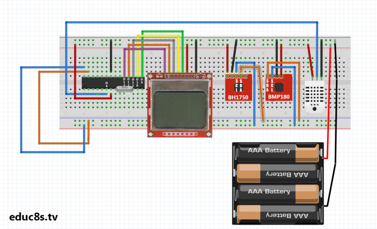 Low-Power Arduino Weather Monitoring Station