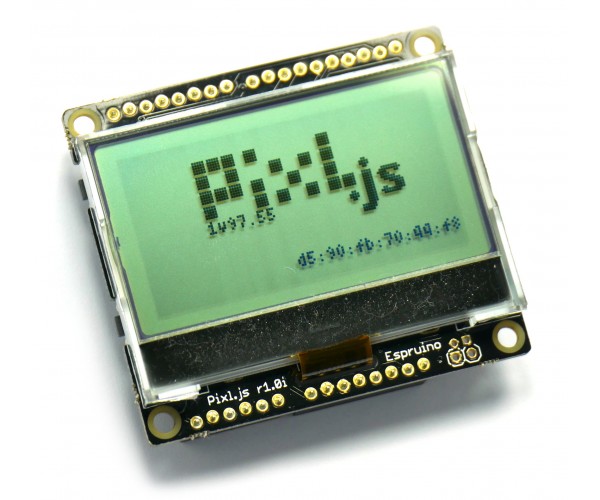 Pixl.js – The Latest Addition to the Espruino Family Pixl.js – The Latest Addition to the Espruino Family