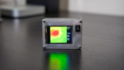 Touch Screen Thermal Camera with Adjustable Temperature Range