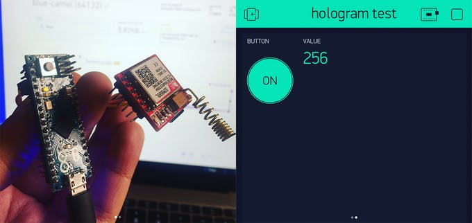 Cellular IoT with Blynk & Hologram