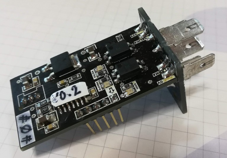 Vehicle Battery monitor on a automotive relay form factor