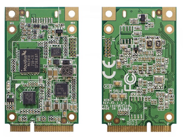 The UP AI Core – Mini-PCIe Board For Machine Learning