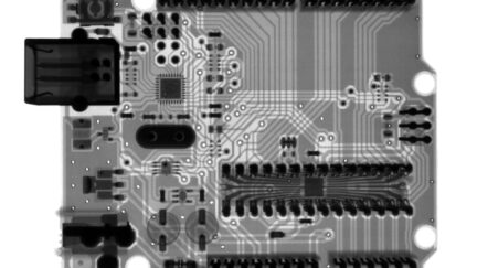 Xray of an Arduino Uno