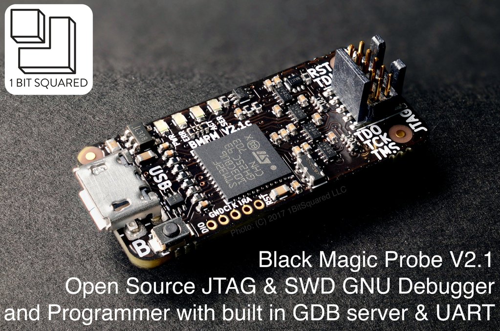 Black Magic Probe V2.1 to debug your ARM mcu Black Magic Probe V2.1 to debug your ARM mcu