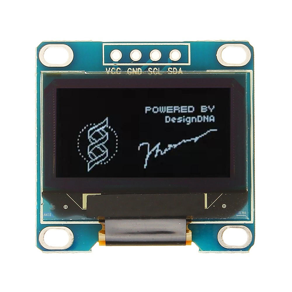 LANMU / Geekcreit 0.96" I2C - SPI 128X64 White OLED Display