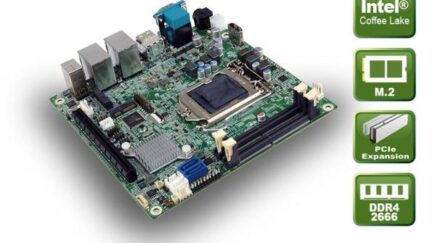 MINI-ITX board has Coffee Lake CPU