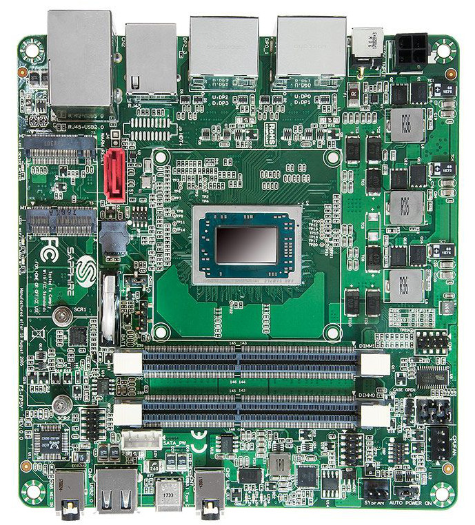 Sapphire’s New FS-FP5V SBC Incorporates Ryzen Embedded V1000 SoC