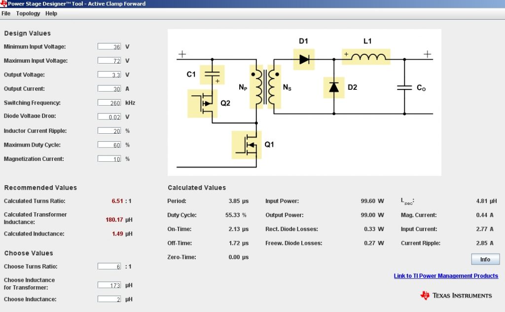 Power Stage Designer™ Tool – Design Switch-mode Power Supplies with ease