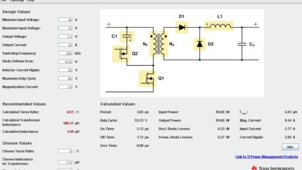 Power Stage Designer™ Tool – Design Switch-mode Power Supplies with ease
