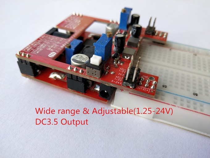 Zero Multi-Power Supply for Bread Board