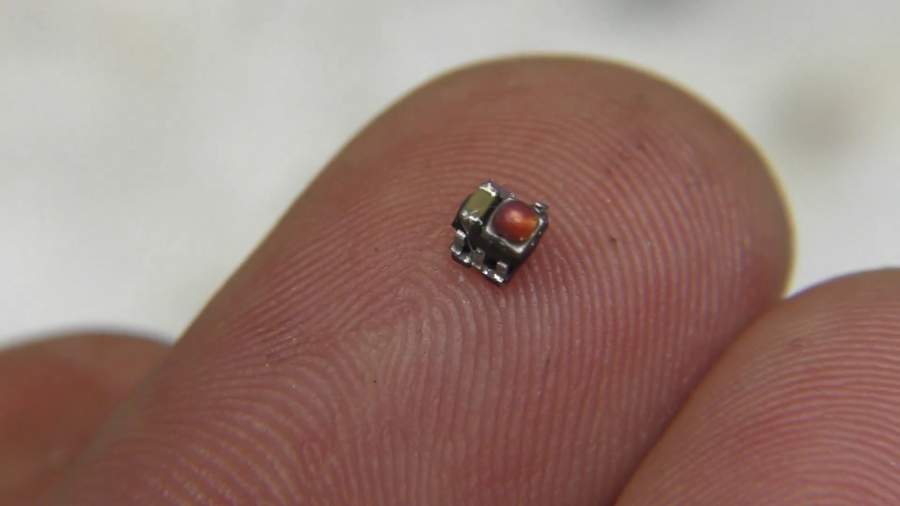 World’s smallest LED blinky