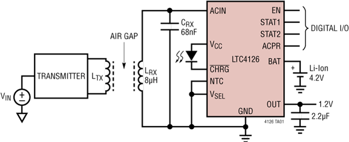 Εfficient Wireless Li-Ion Charger with Regulator Optimized for Low Power Wearables