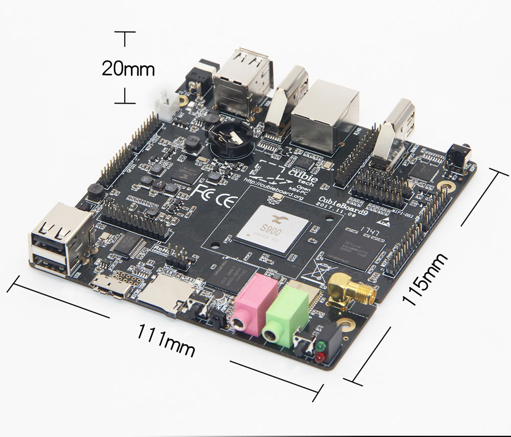 CubieBoard9 – An Actions S900 SoC Based SBC With 2x HDMI