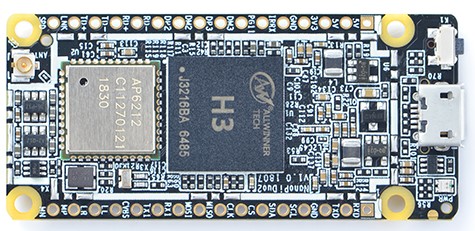 Miniature NanoPi Duo2 Board With Camera Connector